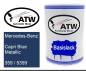 Preview: Mercedes-Benz, Capri Blue Metallic, 359 / 5359: 500ml Lackdose, von ATW Autoteile West.